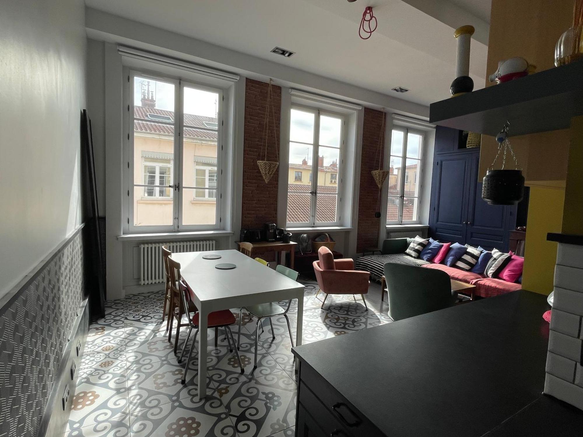 דירות Lyon4 Cocooning Centre Croix Rousse 86M2-4P מראה חיצוני תמונה