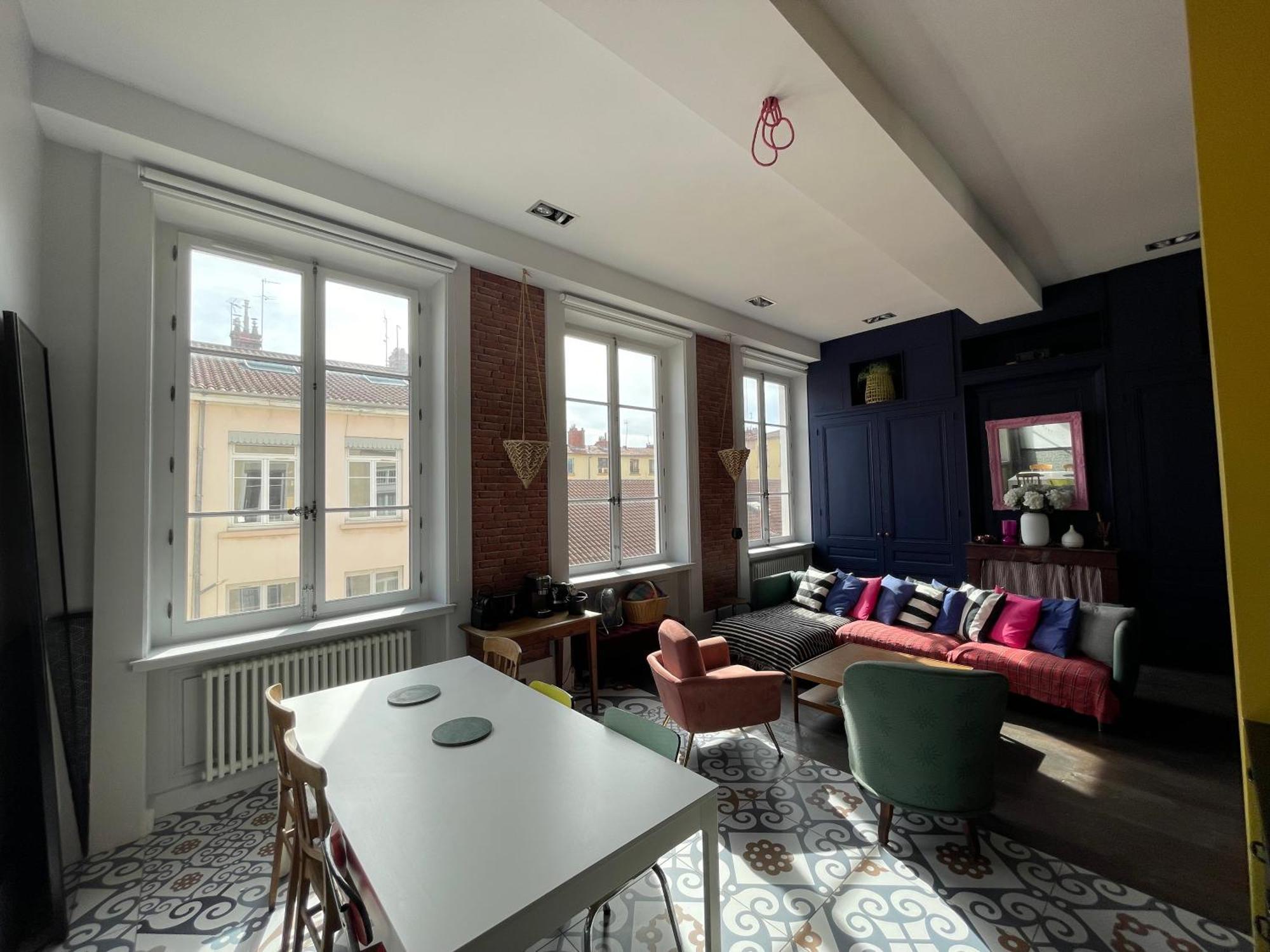 דירות Lyon4 Cocooning Centre Croix Rousse 86M2-4P מראה חיצוני תמונה