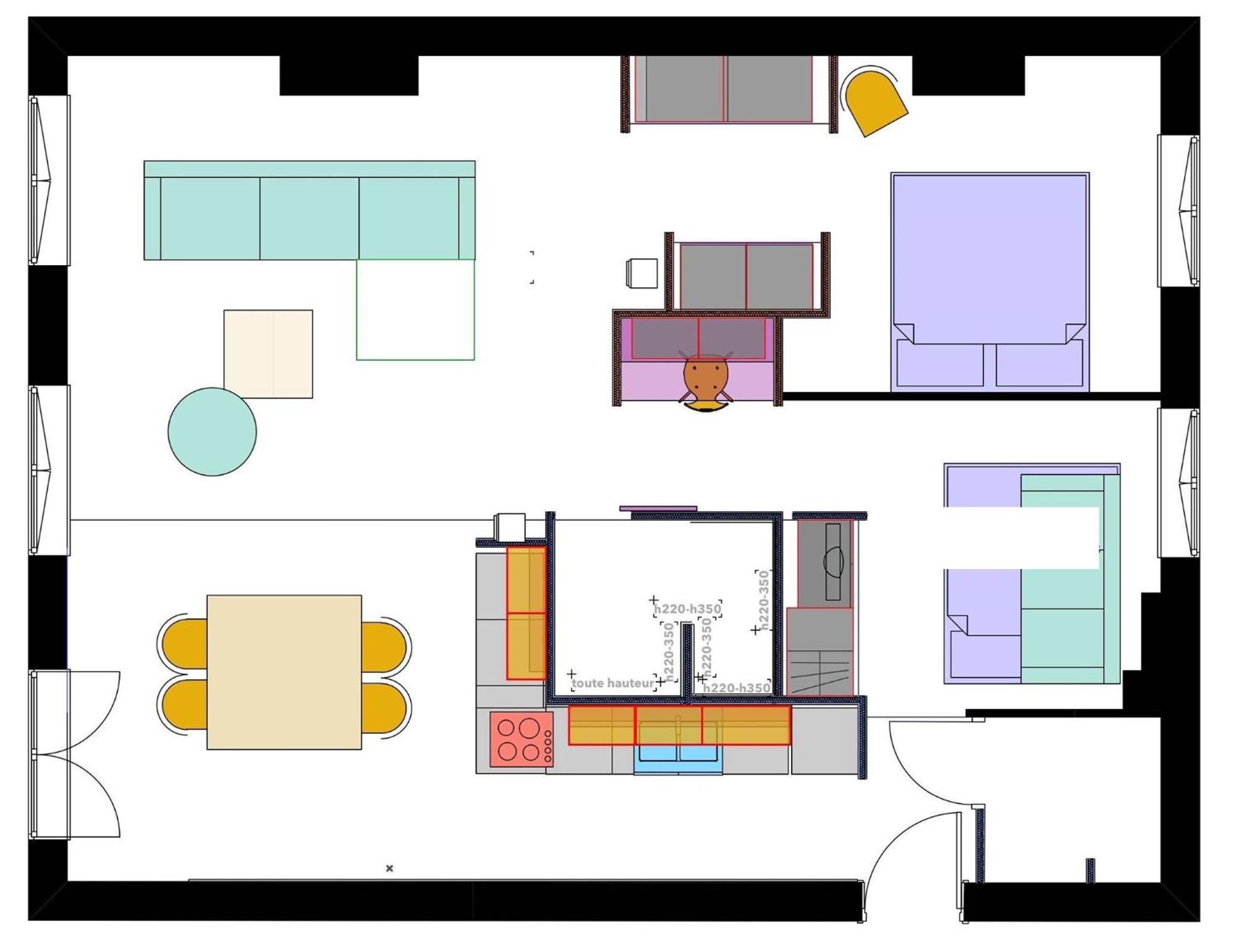 דירות Lyon4 Cocooning Centre Croix Rousse 86M2-4P מראה חיצוני תמונה